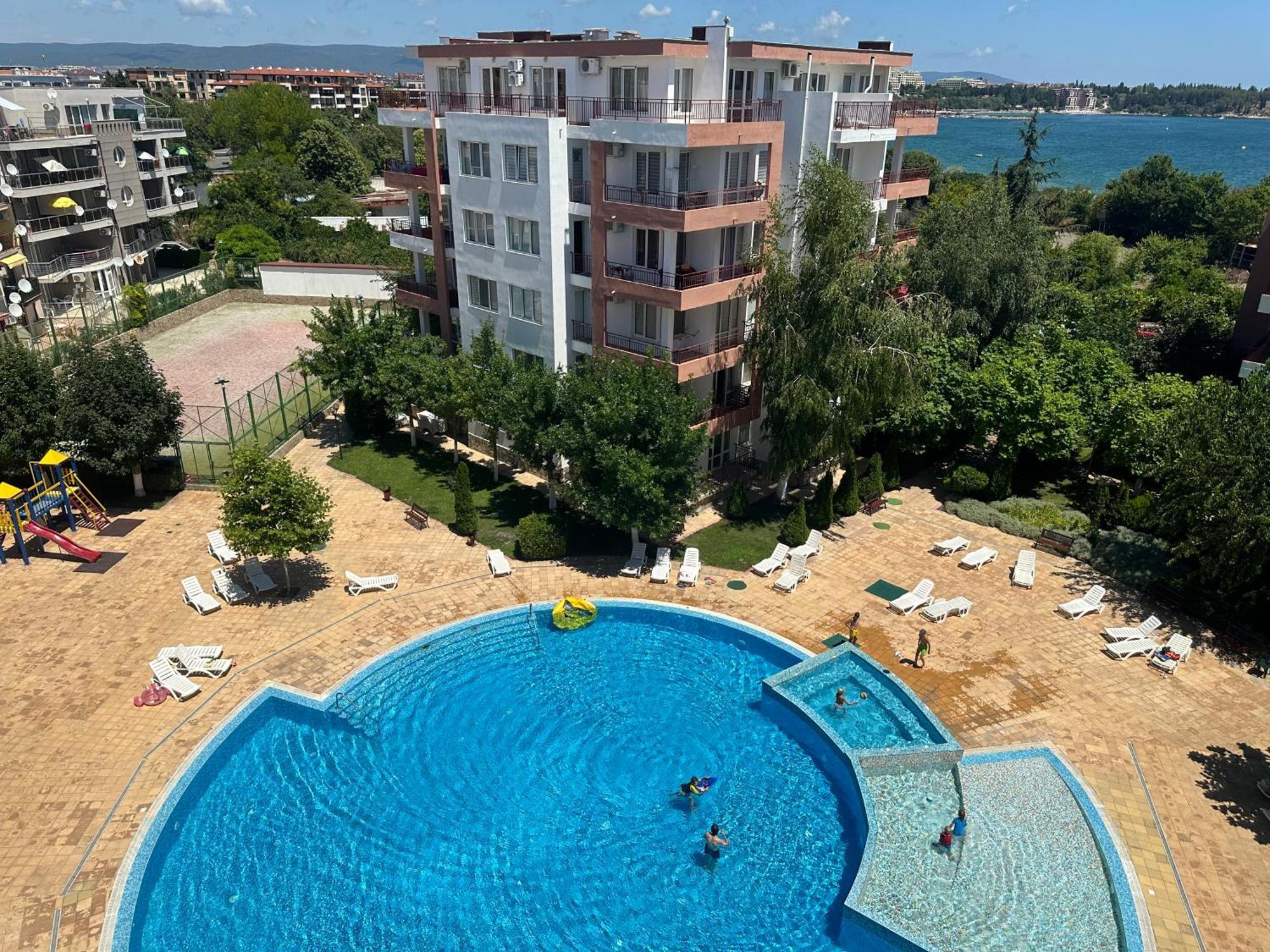 Riviera Fort Beach Apartments By Kalina Resort, Ravda Kültér fotó