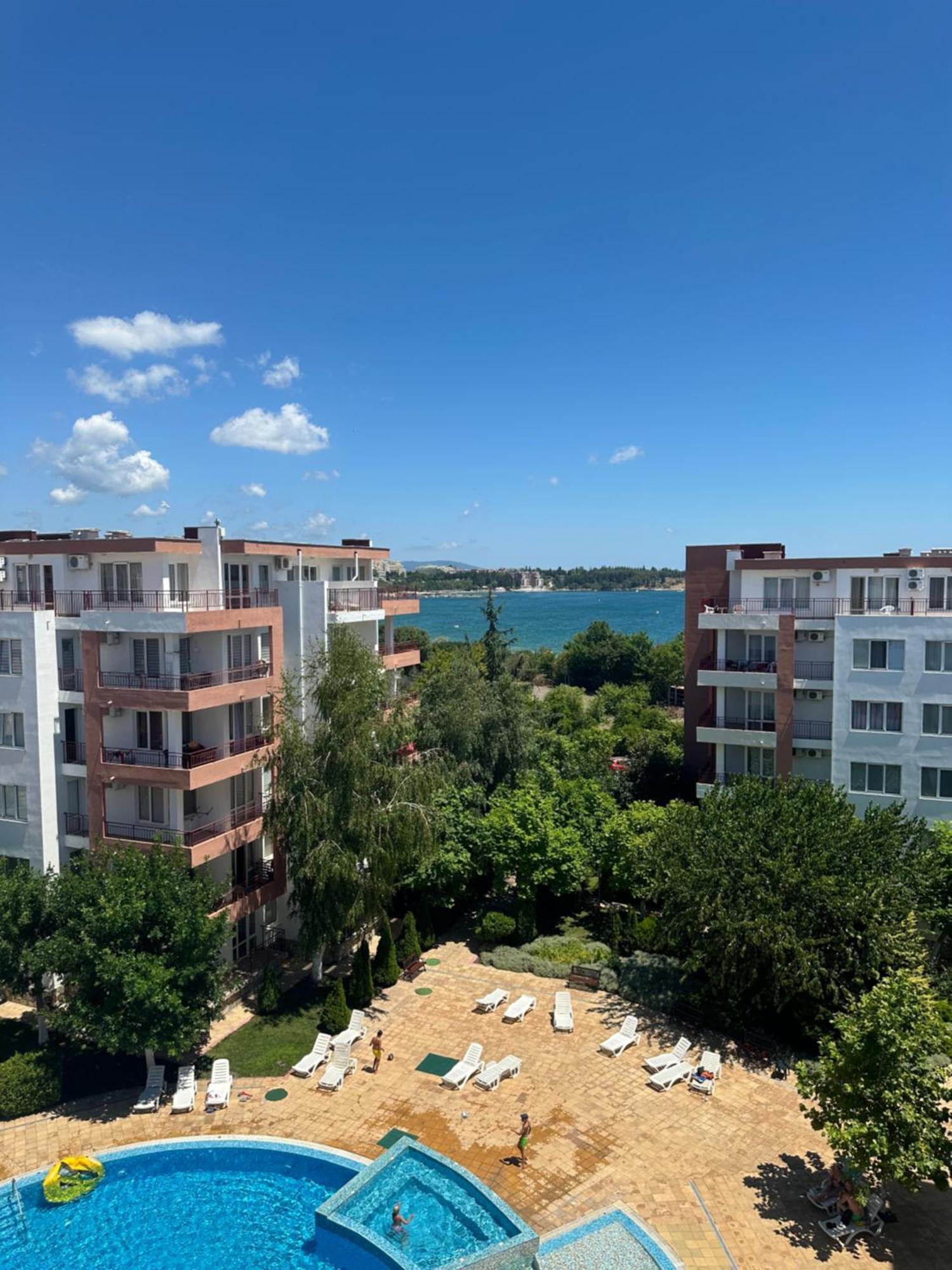 Riviera Fort Beach Apartments By Kalina Resort, Ravda Kültér fotó